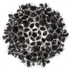 Image de SLAMP lampe murale applique ou lampe de plafond plafonnier CLIZIA MAMA NON MAMA BLACK (Large - Cristalflex®)