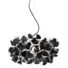 Image de SLAMP lampe à suspension CLIZIA SMALL MAMA NON MAMA BLACK (Câble et rosace noirs - Cristalflex®)