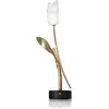 Image de SLAMP lampe de table TULIP BATTERY (Base noire - Lentiflex® et aluminium anodisé)