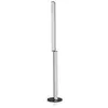 Image de SLAMP lampadaire MODULA TWISTED (Noir et plissé - Lentiflex®, ABS et acier)