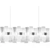 Image de SLAMP lampe à suspension LA LOLLO LINEAR LARGE (White - Cristalflex® / Lentiflex®)
