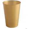 Image de Lot de 10 Gobelets plastique rigide 23cl Or