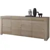 Image de Buffet - Faenza - 4 Portes - Chene Clair - 210 X 42 X 81 Cm