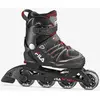 Image de Rollers Fila Skates X-One noir gris rouge enfant - S