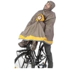 Image de Cape de pluie vélo Tucano Urbano Garibaldina Opossum gris taupe/jaune