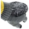 Image de Gant de vélo - TUCANO - Spider - Hiver - Gris - Moufle étanche extractible