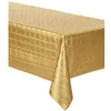 Image de Nappe en rouleau papier damassé doré 6 m jetable