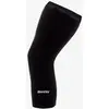 Image de Genouillères Santini Totum noir logo blanc - XS-S