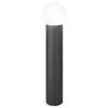 Image de Borne extérieure de jardin avec diffuseur sphérique h65cm skittle