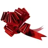 Image de Noeud à tirer - NOEUD STRIP METAL - Rouge - Sachet de 5 - 50 mm - Polypropylène