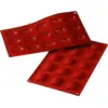 Image de Moule À Madeleines Silikomart Sf031 15 Cavités Silicone