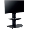 Image de MUNARI meuble pour TV jusqu'à 50" CE080NE CE 080 NE (Noir - Verre)