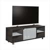 Image de MUNARI meuble TV MATERA MT150NE (Blanc - Laminé et verre)