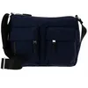 Image de Sac à épaule bandoulière - MANDARINA DUCK - Hunter Crossover - Bleu - 28x20x13 cm - 430 g