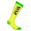 Image de Chaussettes de compression Sixs recovery sock jaune et vertes- XS