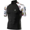 Image de Maillot de corps Sixs Fancy - noir/multicolore - M - Homme - Carbon Activewear®