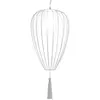 Image de KARMAN lampe à suspension CELL Ø 55 x H 88 cm (Blanc brillant - Fer et linge)