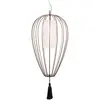 Image de KARMAN lampe à suspension CELL Ø 36 x H 58 cm (Bronze poli - Fer et linge)