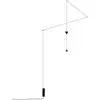 Image de KARMAN lampe à suspension FILOMENA avec câble de prise (Downlight + Uplight 2700K - Aluminium noir mat)