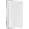 Image de Applique murale LED - Blanc - Verre - Détecteur de mouvement - Écran LCD - 29 cm x 17 cm