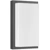 Image de Applique Murale LCD - Graphite - Détecteur de Mouvement - 1x E27 - 13W - Extérieur