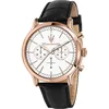 Image de Montre Chronographe - MASERATI - Epoca - 42mm - 10ATM - Cuir Noir