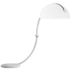 Image de MARTINELLI LUCE lampadaire SERPENTE (Blanc brillant - méthacrylate et métal)