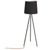 Image de MARTINELLI LUCE lampadaire EVA (Noir - Aluminium noir et tissu)