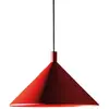Image de MARTINELLI LUCE lampe à suspension CONO PETITE (Rouge Pourpre - Aluminium verni)