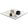 Image de MARTINELLI LUCE table basse METAFORA 1979 (Marbre Blanc de Carrare, Noir Marquina, Travertin, Marbre Rasotica - marbre et verre)