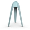 Image de MARTINELLI LUCE lampe de table CYBORG (Bleu ciel - aluminium et polycarbonate)