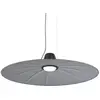 Image de MARTINELLI LUCE lampe à suspension insonorisante LENT (Gris - Tissu)