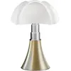 Image de MARTINELLI LUCE lampe de table PIPISTRELLO avec dimmer (Laiton satiné - Métal et méthacrylate)