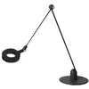 Image de MARTINELLI LUCE lampe de table L'AMICA (Noir brillant - Métal, résine et aluminium)