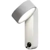 Image de MARTINELLI LUCE lampe murale applique TOGGLE (Blanc - Aluminium verni)