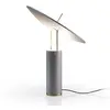 Image de MARTINELLI LUCE lampe de table TX1 (Gris mat et laiton mat - Aluminium, méthacrylate et métal)