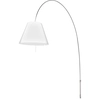 Image de LUCEPLAN lampe murale applique LADY COSTANZA D13Ea d. (Tige aluminium / Abat-jour Blanc - aluminium et polycarbonate)