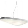 Image de LUCEPLAN lampe à suspension PÉTALE petale D71PV (Variateur DALI + LED - Panneau insonorisé / tissu élastique blanc)