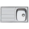 Image de FOSTER évier S1000 86.1V.3,5".STD 1 bac + égouttoir (Bac d'égouttage brossé à gauche - Acier Inox)
