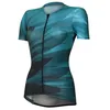 Image de Maillot femme RH+ Super Light Evo - Plume - Vélo sur route - Femme - Bleu - Cycle - Respirant - Manches courtes