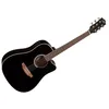 Image de EKO Ranger 6 Cutaway Black Guitare folk électro