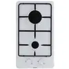 Image de Glem - domino 2 feux gaz 30cm blanc gt32wh - GT32WH