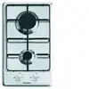 Image de Glem - table de cuisson domino gaz 29cm 2 foyers gt32ix - GT32IX