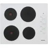 Image de Table De Cuisson Électrique Encastrable Glem Gtl640wh 60 Cm 4 Zones Blanc Émail