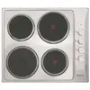 Image de Table De Cuisson Électrique 4 Zones Glem Gtl640ix Inox 60 Cm Acier Inox Intégrée Plaque Scellée