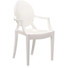 Image de KARTELL chaise LOUIS GHOST (Blanc brillant - Polycarbonate 2.0 recyclé)