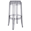 Image de KARTELL tabouret CHARLES GHOST hauteur 75 cm (Fumé - Polycarbonate transparent)