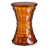 Image de KARTELL tabouret STONE (Ambre - Transparent ou coloré dans la masse en polycarbonate)