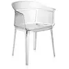 Image de KARTELL fauteuil PAPYRUS (Cristal - Polycarbonate 2.0 recyclé)