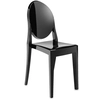 Image de KARTELL chaise VICTORIA GHOST (Noir - Polycarbonate 2.0 recyclé)